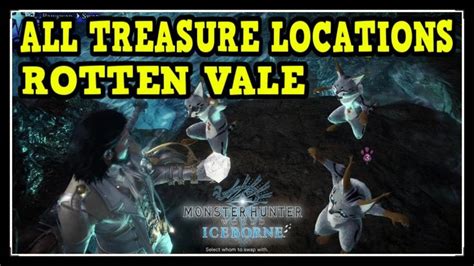 mhw treasure|rotten vale treasure locations.